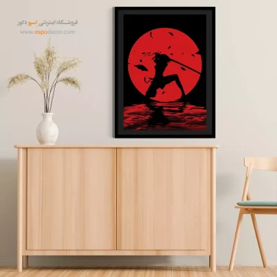 تابلو مانگا اتاق پسرانه برای هدیه - فانوس بارانی – تابلو انیمه - اسپو دکور