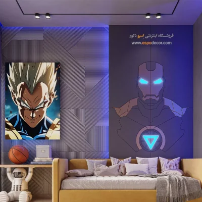 تابلو مانگا آرت برای هدیه