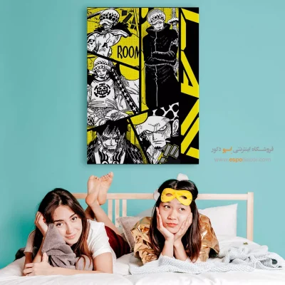 خرید هدیه تابلو انیمه برای سال نو - برج زمستان – تابلو انیمه - اسپو دکور