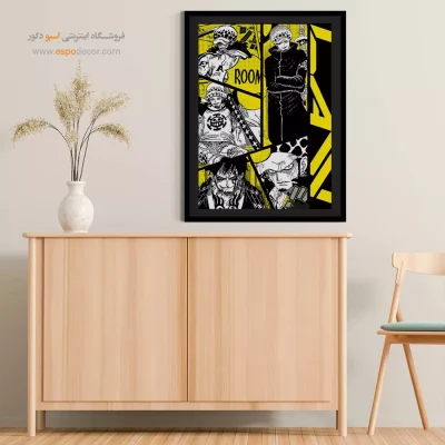 خرید هدیه تابلو انیمه برای سال نو - برج زمستان – تابلو انیمه - اسپو دکور