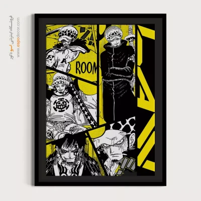 خرید هدیه تابلو انیمه برای سال نو - برج زمستان – تابلو انیمه - اسپو دکور