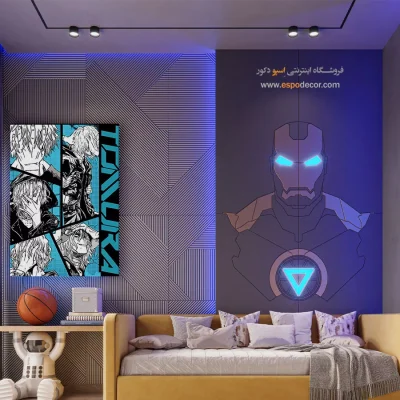 خرید هدیه تابلو انیمه برای همکار