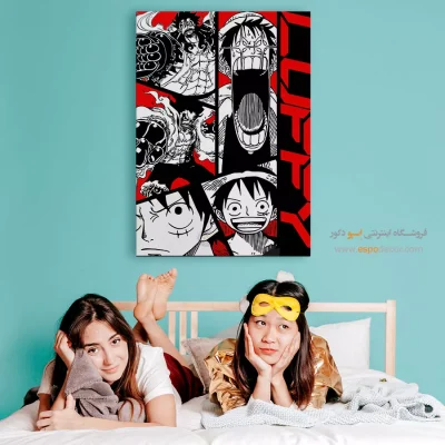 خرید تابلو انیمه برای تزیین دیوار - سایه ماه – تابلو انیمه - اسپو دکور