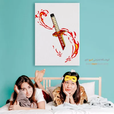خرید تابلو انیمه دیواری