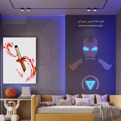 خرید تابلو انیمه دیواری