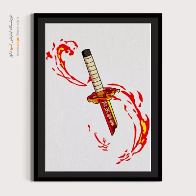 خرید تابلو انیمه دیواری