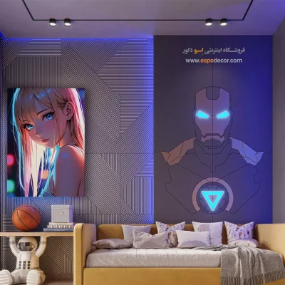 خرید تابلو انیمه اتاق دخترانه