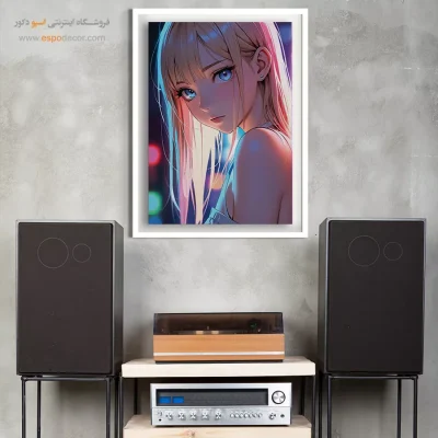 خرید تابلو انیمه اتاق دخترانه