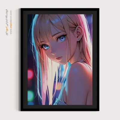 خرید تابلو انیمه اتاق دخترانه