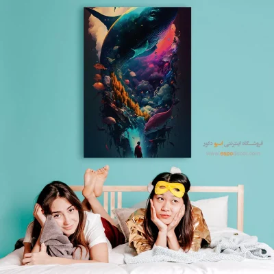 خرید تابلو انیمه بزرگ