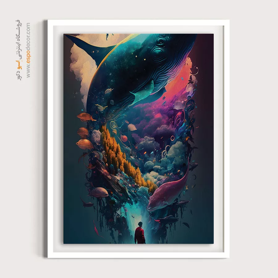 خرید تابلو انیمه بزرگ