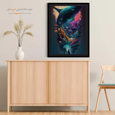 خرید تابلو انیمه بزرگ