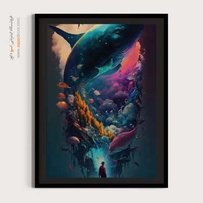 خرید تابلو انیمه بزرگ