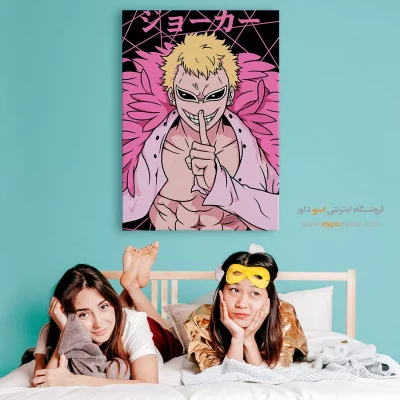 خرید تابلو انیمه دوفلامینگو - دوفلامینگو – تابلو انیمه - اسپو دکور