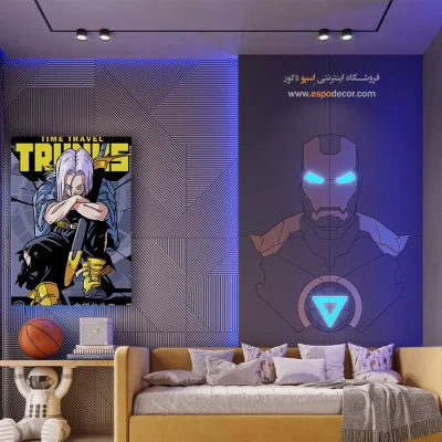 خرید تابلو انیمه لاکچری