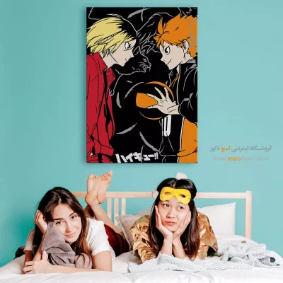خرید تابلو انیمه ساده
