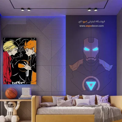 خرید تابلو انیمه ساده