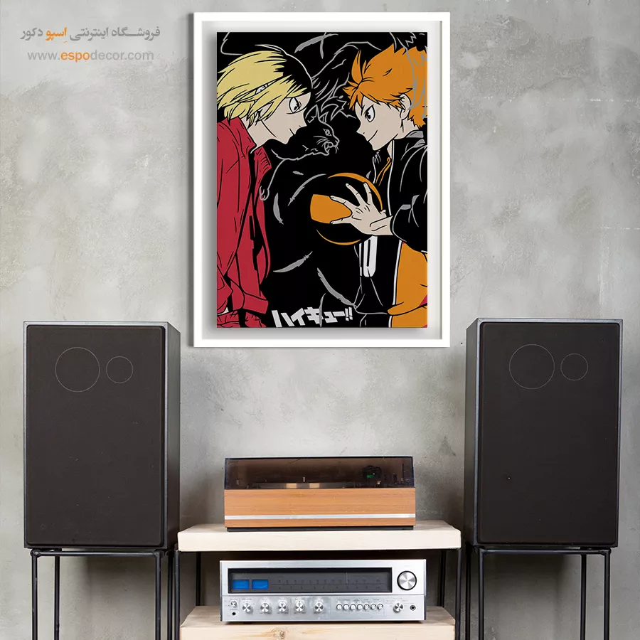 خرید تابلو انیمه ساده