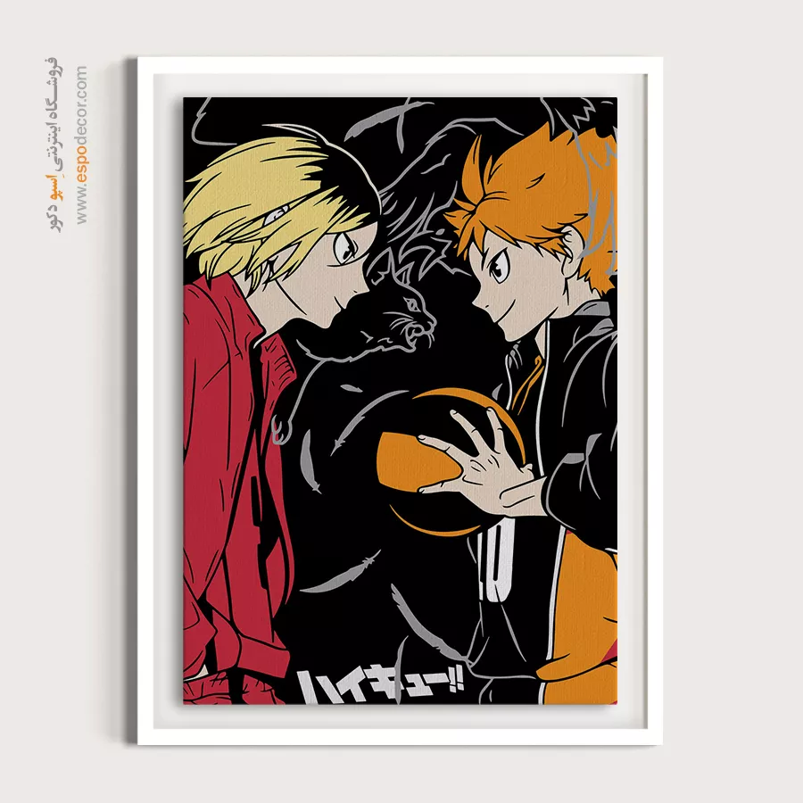 خرید تابلو انیمه ساده