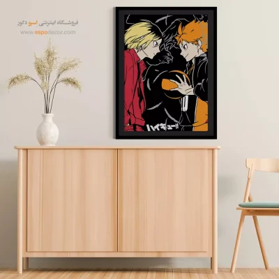 خرید تابلو انیمه ساده