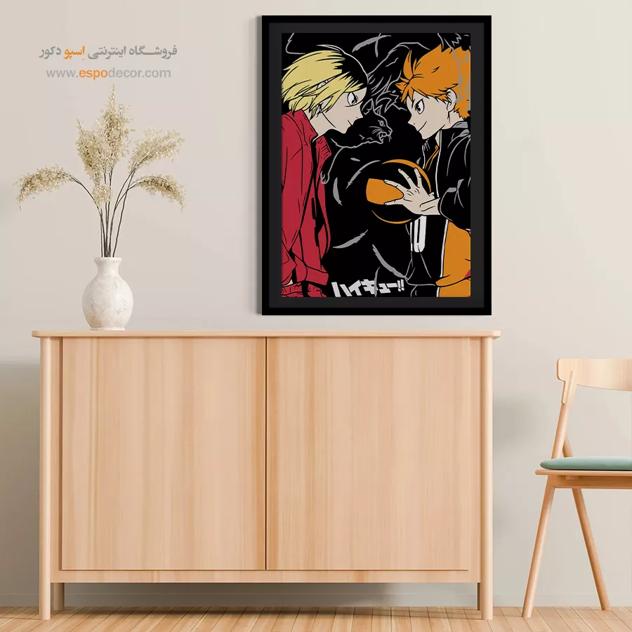 خرید تابلو انیمه ساده