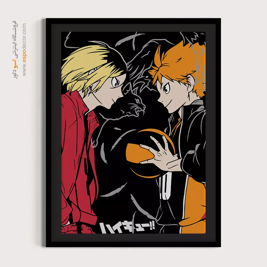 خرید تابلو انیمه ساده