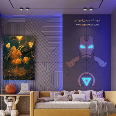 خرید تابلو انیمه دخترانه