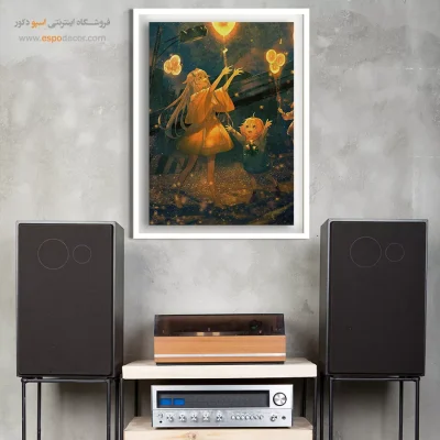 خرید تابلو انیمه دخترانه