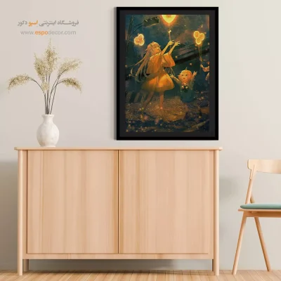 خرید تابلو انیمه دخترانه