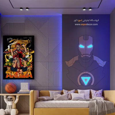 خرید تابلو انیمه اتاق دانشجویی