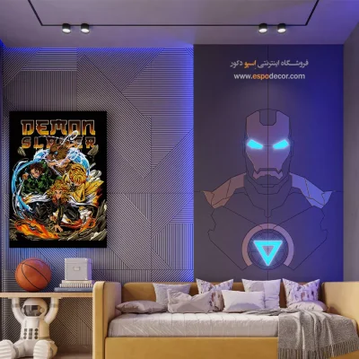 خرید اینترنتی تابلو انیمه دیواری - تانجیرو – تابلو انیمه - اسپو دکور
