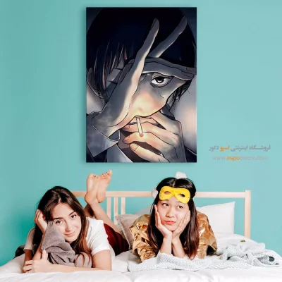 خرید اینترنتی تابلو انیمه اتاق نوجوان - آکی هایاکاوا – تابلو انیمه - اسپو دکور