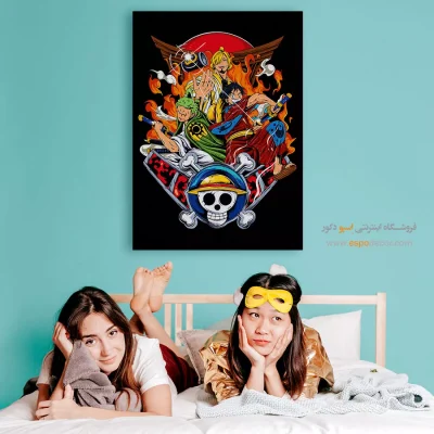 خرید اینترنتی تابلو انیمه اتاق دخترانه