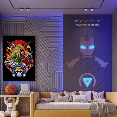 خرید اینترنتی تابلو انیمه اتاق دخترانه