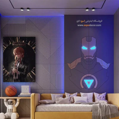 خرید اینترنتی تابلو انیمه بزرگ - ماکیما – تابلو انیمه - اسپو دکور