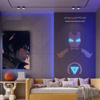 خرید اینترنتی تابلو انیمه ژاپنی - ساسوکه – تابلو انیمه - اسپو دکور