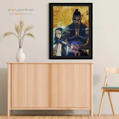 خرید اینترنتی تابلو انیمه مینیمال