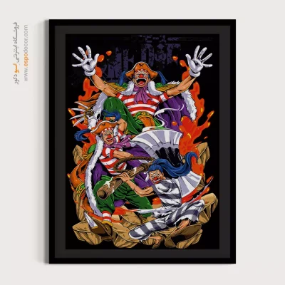 تابلو مانگا کارتونی برای هدیه