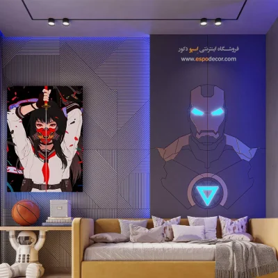 خرید اینترنتی تابلو انیمه عاشقانه