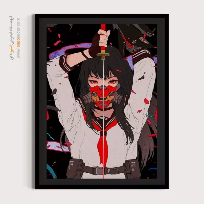 خرید اینترنتی تابلو انیمه عاشقانه