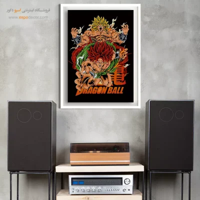 خرید اینترنتی تابلو انیمه رنگی - برولی – تابلو انیمه - اسپو دکور