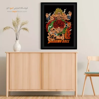 خرید اینترنتی تابلو انیمه رنگی - برولی – تابلو انیمه - اسپو دکور