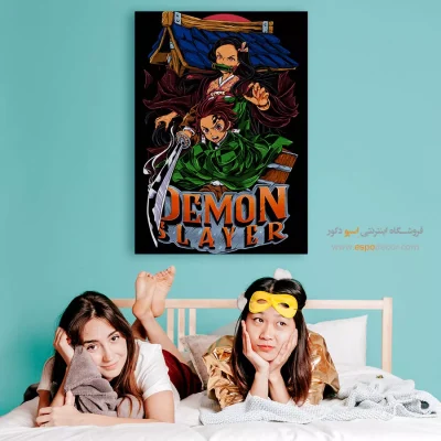 خرید اینترنتی تابلو انیمه لاکچری