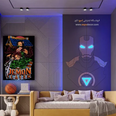 خرید اینترنتی تابلو انیمه لاکچری