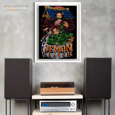 خرید اینترنتی تابلو انیمه لاکچری