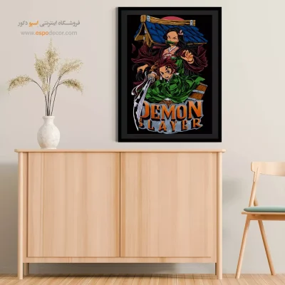 خرید اینترنتی تابلو انیمه لاکچری