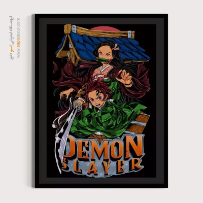 خرید اینترنتی تابلو انیمه لاکچری