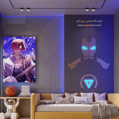 خرید اینترنتی تابلو انیمه هدیه ولنتاین - تحقیقات تاکاسوگی – تابلو انیمه - اسپو دکور