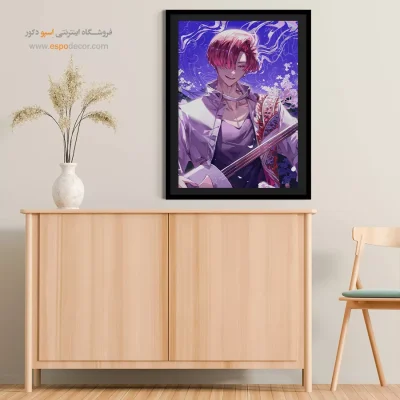 خرید اینترنتی تابلو انیمه هدیه ولنتاین - تحقیقات تاکاسوگی – تابلو انیمه - اسپو دکور