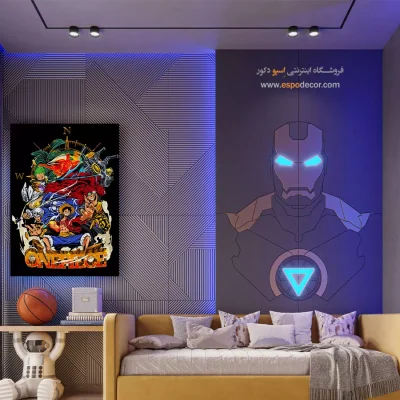 خرید اینترنتی تابلو انیمه اتاق خواب